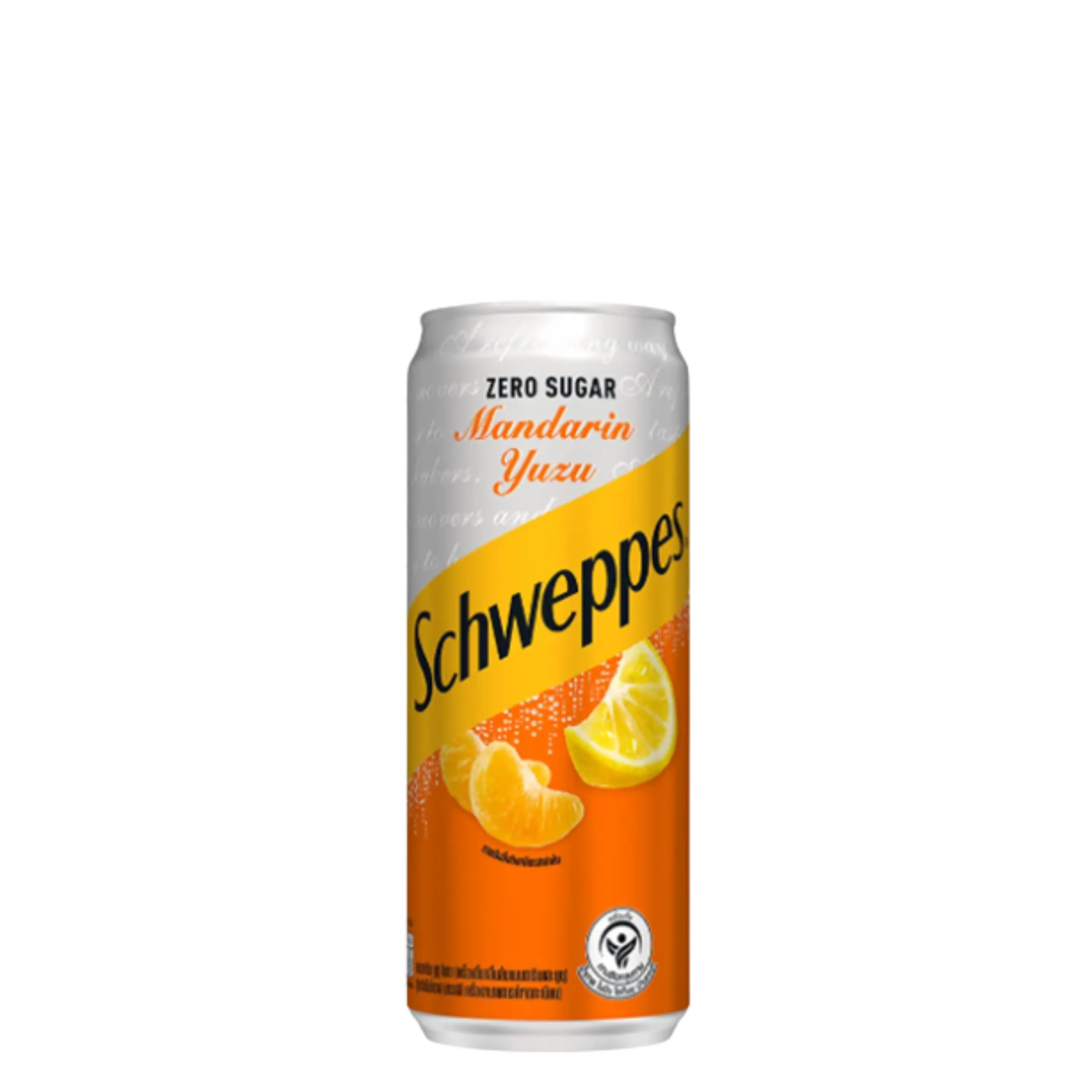 Schweppes Mandarin Yuzu Zero Sugar | ThaiNamthip Coca-Cola